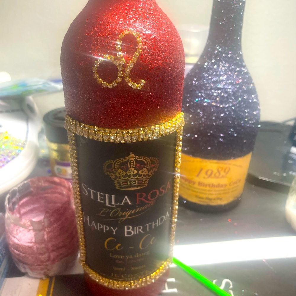 Custom bottles.